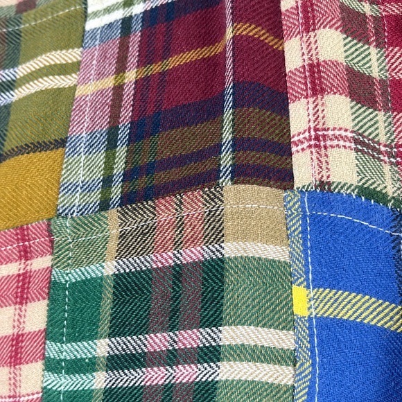 Orvis Patchwork Button Down Shirt - Picture 5 of 7